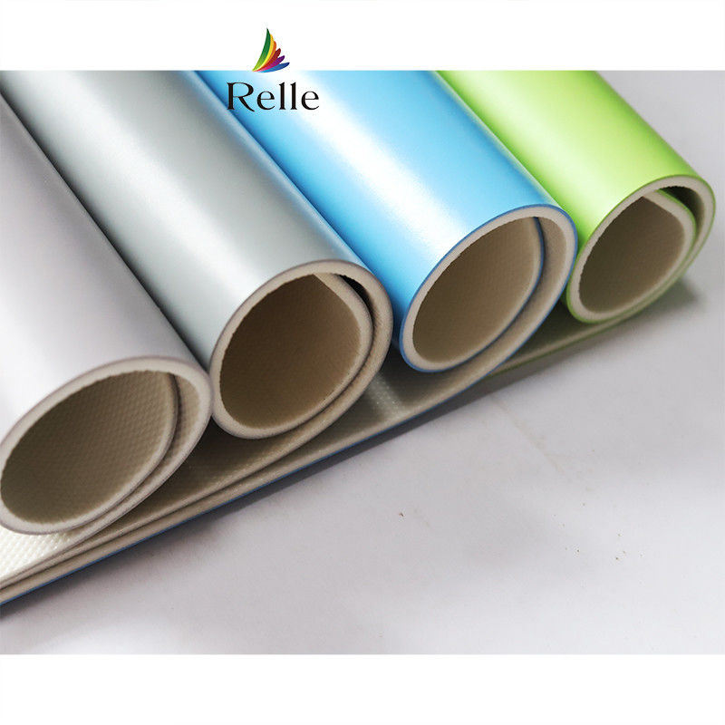Mükemmel aşınma direnci 5mm köpük Relle Renkli PVC Yatak Rolü Dans için