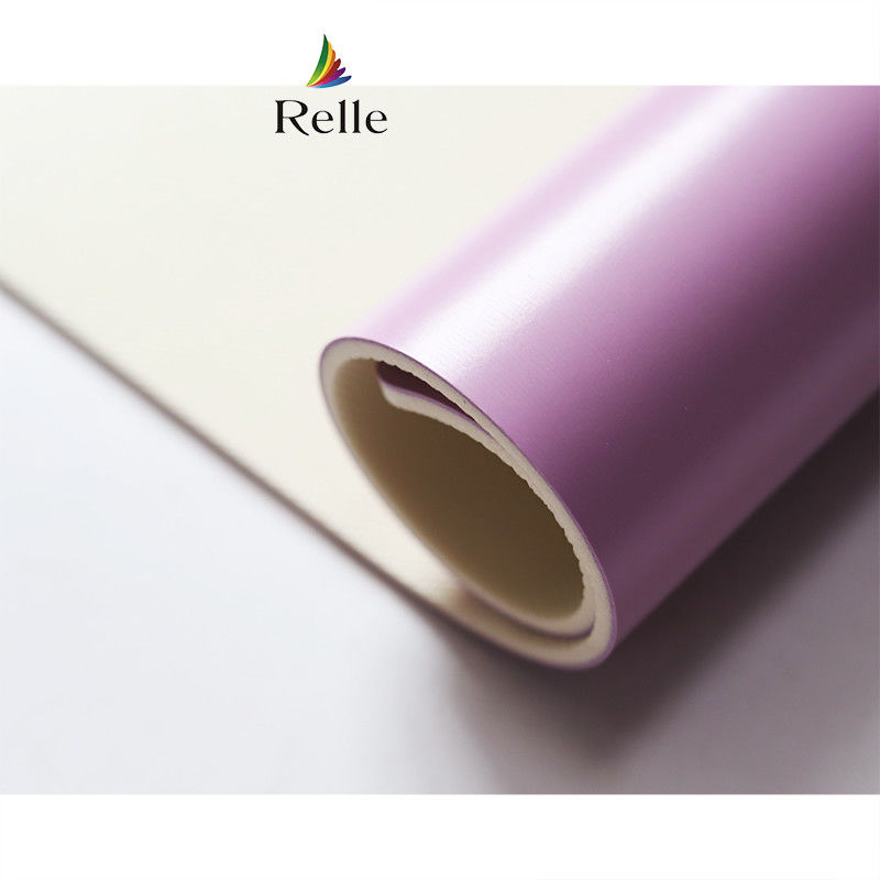 Mükemmel aşınma direnci 5mm köpük Relle Renkli PVC Yatak Rolü Dans için