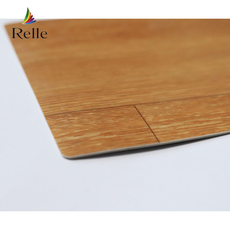 Relle 3.8m PVC Heterogen Vinyl Zemin Rulo Sayfası CE / SGS / ISO9001 Sertifikası