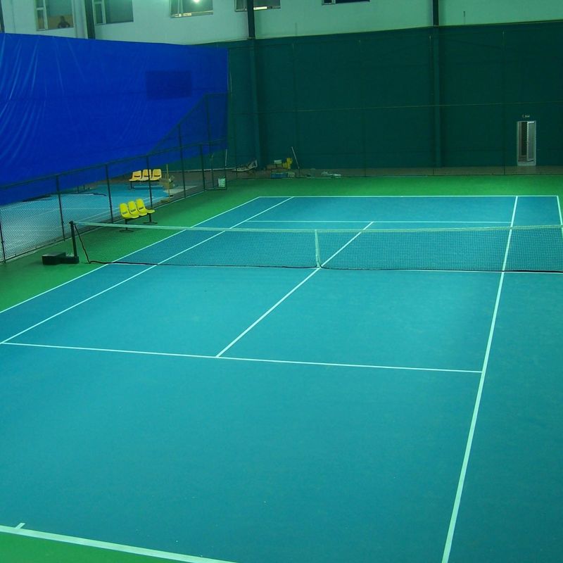 Relle Çok Kullanımlı Stocklot Badminton Court Mat CE/SGS Sertifikalı Ekolojik Vinyl İç mekanlar için