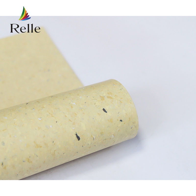 Anti Bakteri Relle Ticari Homogen Basit Renkler 2mm Kullanılabilir Katmanlı Pvc Yer Rolü Klinikler İçin