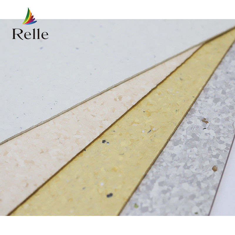 Süpermarket için yumuşak Relle 2mm esnek homojen yönlü rulo PVC vinil zemin