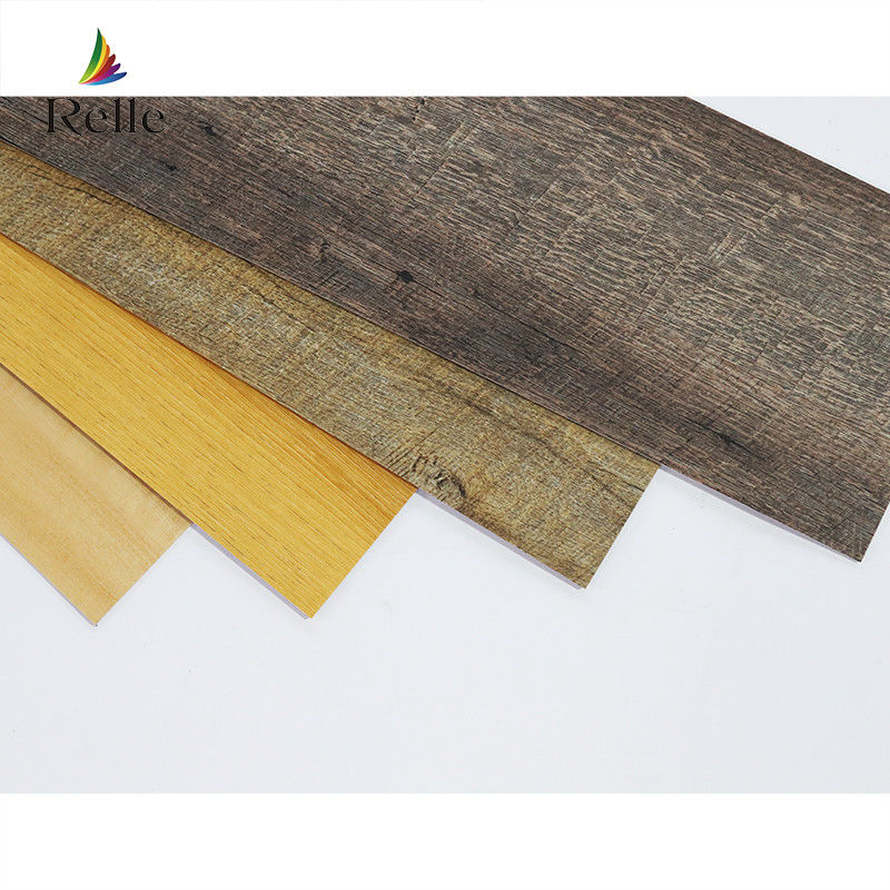 İç mekan lüks vinil parket zemin 2,5 mm 3,0 mm LVT tahta zemin