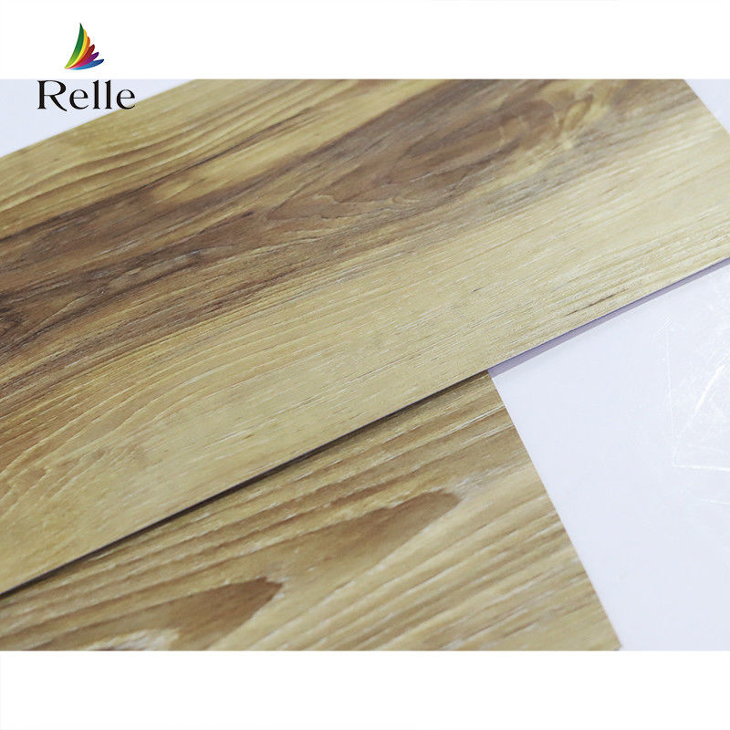 İç mekan lüks vinil parket zemin 2,5 mm 3,0 mm LVT tahta zemin