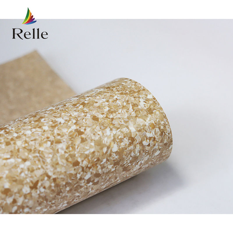 Relle Ticari Renkli Vinyl Zemin 2-4 mm Kalınlıklı ve İçeride kireçtaşı