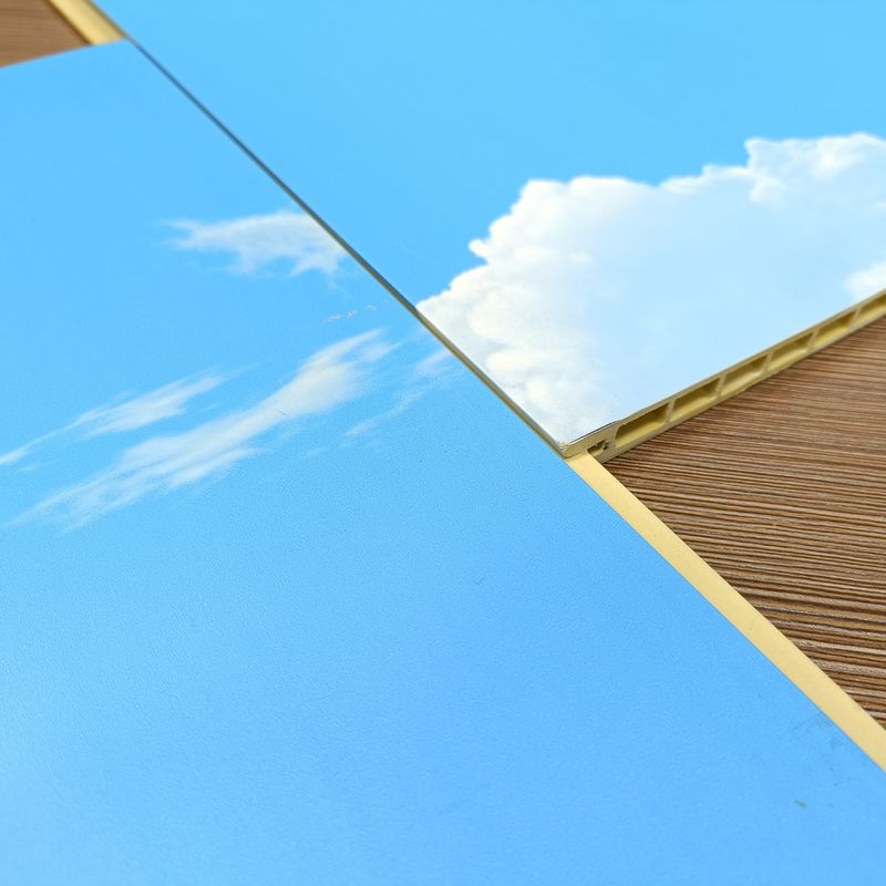 Bambu Fiber PVC Dekoratif Duvar Panelleri 10 mm Kalınlığı