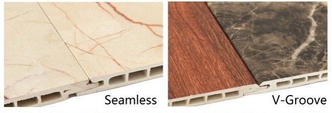 Bambu Fiber PVC Dekoratif Duvar Panelleri 10 mm Kalınlığı