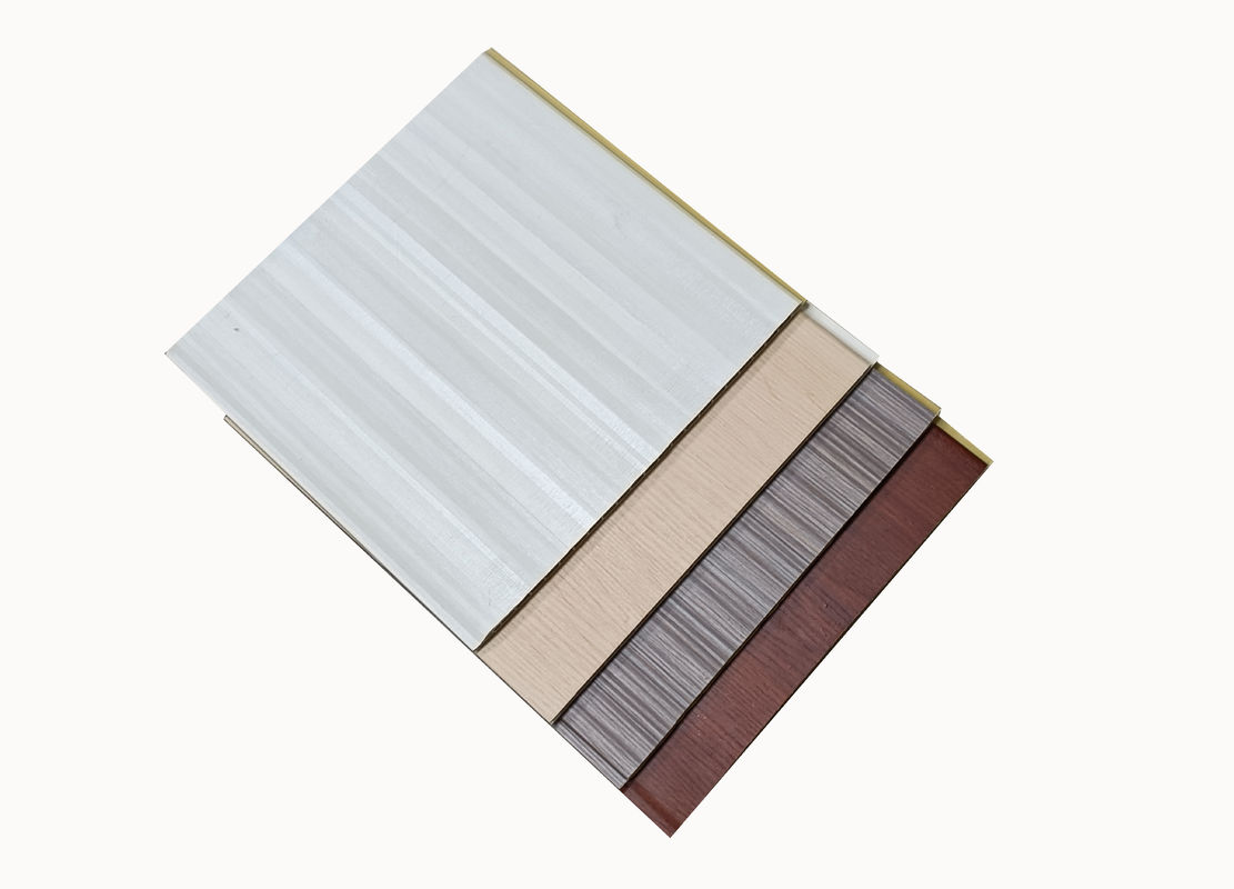 Bambu Fiber PVC Dekoratif Duvar Panelleri 10 mm Kalınlığı