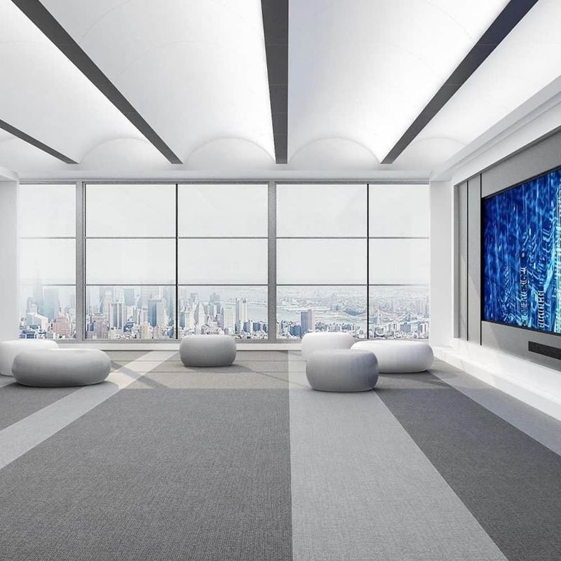 6.5mm 7mm Ofis Halı Plakaları Otel Yatak Odası İş Yeri için Ticari Halı Plakaları