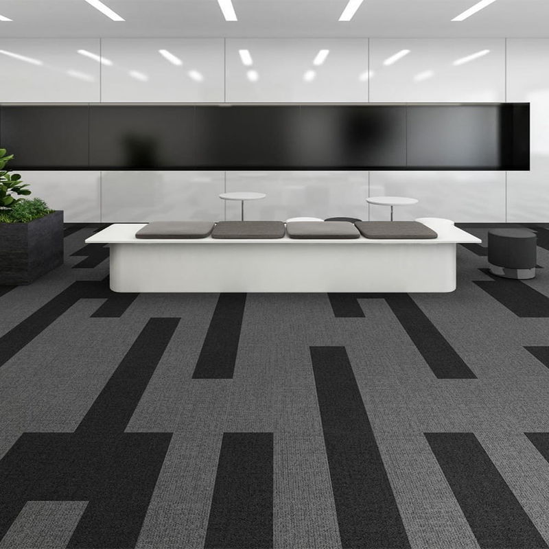 6.5mm 7mm Ofis Halı Plakaları Otel Yatak Odası İş Yeri için Ticari Halı Plakaları