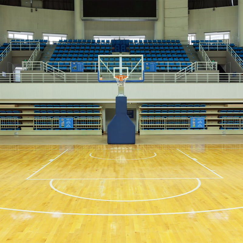 Badminton basketbol voleybol ve iç spor sahası için destekleyici ve dayanıklı spor zemini