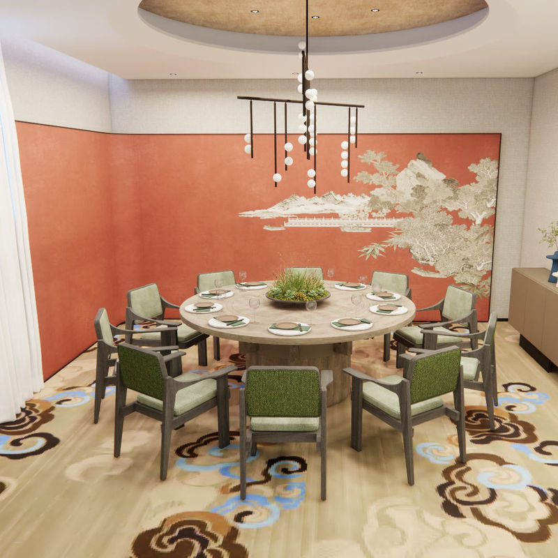 Relle Halı Gürültü emici ve gürültü azaltıcı Güvenliği ve konforunu artırır Güzel çevre