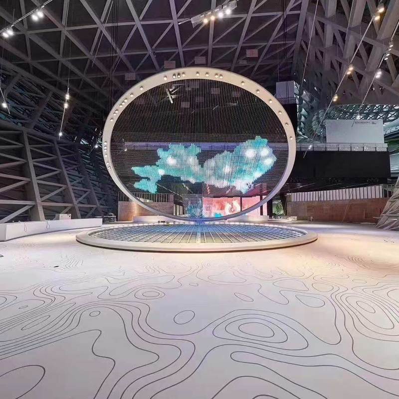 Sergi salonları için kayma, aşınmaya ve lekeye dayanıklı kauçuk zemin