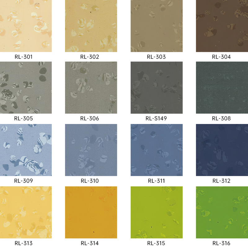 Sergi salonları için kayma, aşınmaya ve lekeye dayanıklı kauçuk zemin