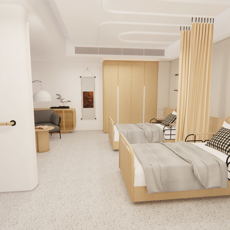 Lumina Health/Infinity Kolay Temizlenen Antimikrobiyal Homojen Vinil Zemin Kaplaması (Huzurevleri için)