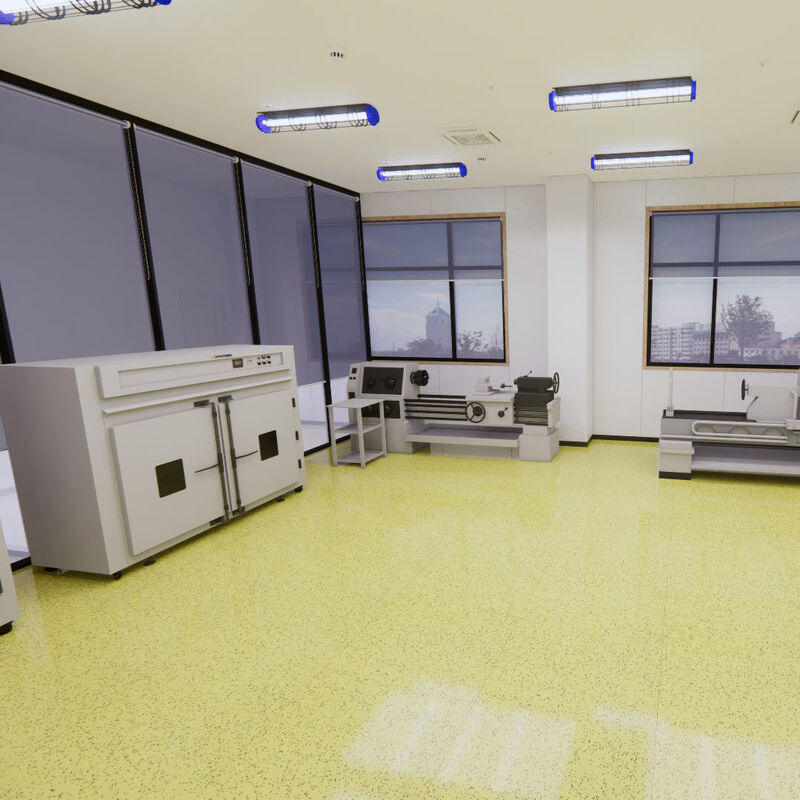 Fabrika için Relle Carborundum Endüstriyel Güvenlik Zemin Kaplaması—Yüksek Aşınma Dirençli, Kaymaz ve Darbeye Dayanıklı