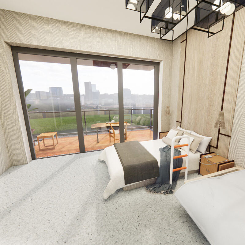 Kimyasallara dayanıklı dikişsiz homojen vinil zemin bakım evi ev ihtiyaçları için tasarlanmıştır