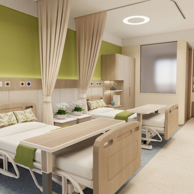 Antibakteriyel ve Kolay Temizlenebilir Özelliklere Sahip Ticari Huzurevi Zemin Kaplaması – Lumina Health/Infinity