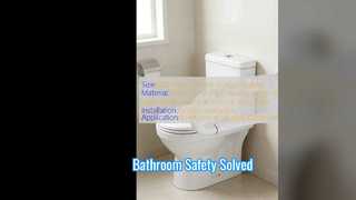 Yaşlı Engelliler için Güvenli Tuvalet Tutunma Barı