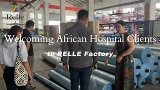 Afrika Hastanesi Müşterilerini RELLE Fabrikasında Karşılama