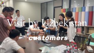 Özbekistanlı müşterilerin ziyareti